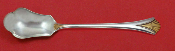 Regency Shell Gold by Lunt Sterling Silver Relish Scoop Custom Made 5 3/4"