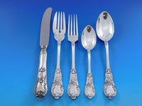 Wilkens German 800 Silver Flatware Set Service 57 pieces Ornate Rococo