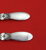 Cactus by Georg Jensen Sterling Silver Baby Set 2pc Original Infant Fork Spoon