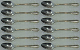 Shenandoah By Wallace Sterling Silver Place Soup Spoon Set of 12 pcs 7"