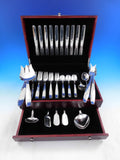 Swedish Modern by Allan Adler Sterling Silver Flatware Set Service 67 pcs Dinner