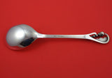 Blossom by SVT Danish .925 Silver Berry Spoon 10 1/4" Heirloom Silverware