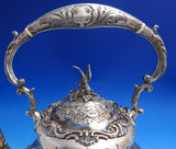 Martin Hall and Co English Victorian Sterling Silver Tea Set 5pc 3D Bird (#8710)