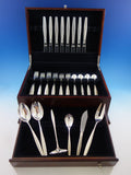 Florentine by Kirk Sterling Silver Flatware Set for 8 Service 38 pieces Matte