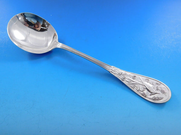 Japanese by Tiffany and Co Sterling Silver Gumbo Soup Spoon 8" Silverware