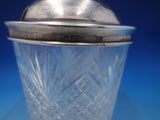 Hamilton by Tiffany and Co Sterling Silver and Cut Crystal Condiment Set (#6391)