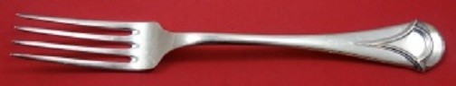 Lui By Bellotto Italian Sterling Silver Salad Serving Fork 9 1/2"