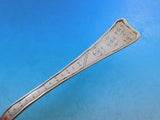 Lap Over Edge Etched by Tiffany & Co. Sterling Dinner Fork Flowers Blossoms 8"