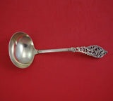 Trianon Pierced by Dominick and Haff Sterling Silver Gravy Ladle 7 1/2"
