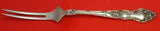 Meadow Rose by Wallace Sterling Silver Spinach Fork 7 1/4" Custom Made