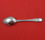 Beaded by Georg Jensen Sterling Silver Dessert Spoon GI Mark 3 Towers 1927