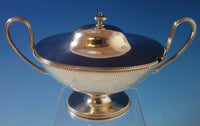 Robert Hennell I English Sterling Silver Gravy Boat w/ Cover Circa 1780 (#1995)