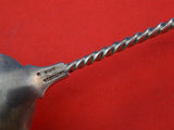 Medallion with Twist by Wood & Hughes Sterling Silver Place Soup Spoon 6 1/2"