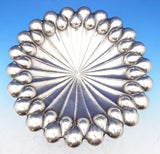 Torv Vedve Hungarian .800 Silver Bowl Hammered Teardrop Design w/Sunburst #8576