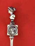 Bust by Gorham Sterling Silver Cracker Scoop Figural GW on cube 8 3/4" no mono