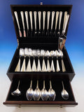 Royal Satin by Wallace Sterling Silver Flatware Set for 12 Service 63 Pieces