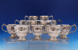 Grande Baroque by Wallace Silverplate Punch Bowl Set 13pc (#8482) Fabulous!