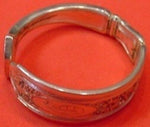 Saint Dunstan Chased by Gorham Sterling Silver Napkin Ring 1 3/4"