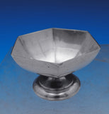 Shreve Sterling Silver Salt Dip Master #4242 2 1/4" Diameter Angular (#8948)