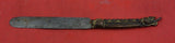 Japanese Dessert Knife copper gold and bronze titan metallic w/ Dragon 8 1/4"
