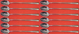 Rambler Rose by Towle Sterling Silver Iced Tea Spoon Set 12 pieces 8"