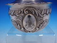 Coin Silver Pipkin with Lid, Wood Handle, and Gold Wash Interior (#4261)