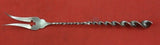 Twist by Frank Whiting Sterling Silver Butter Pick with 2 Tines  5 3/4"