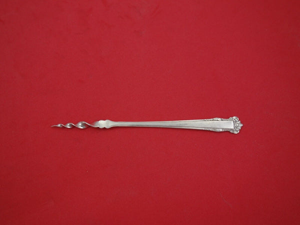 English Shell by Lunt Sterling Silver Butter Pick Twisted Original 6 1/8"