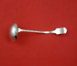 Norman Hammered by Shreve Sterling Silver Mayonnaise Ladle w/ Engraved Mono "N"