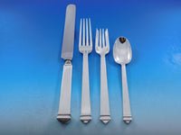Hampton by Tiffany Sterling Silver Flatware Set for 8 Service 48 pcs Dinner
