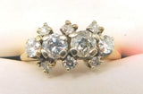 Antique 14k Yellow Gold 2/3 Carat Genuine Natural Diamond Ring (#J3862)