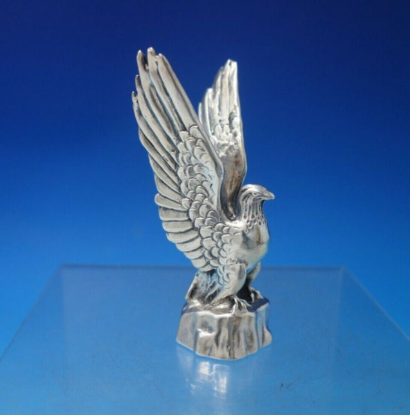 Eagle by Allan Adler Sterling Silver Paperweight 3 1/4" x 1 1/2" 5.8ozt. (#6040)