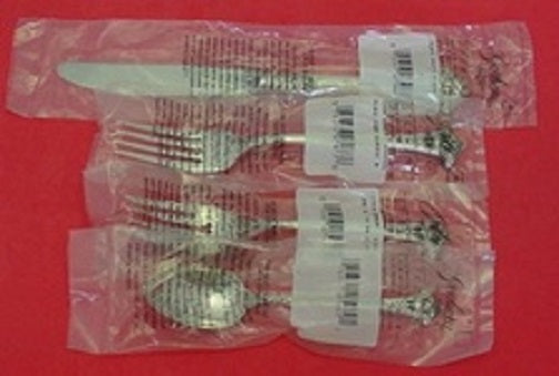 Classic Bouquet by Gorham Sterling Silver Place Size Setting(s) 4pc New