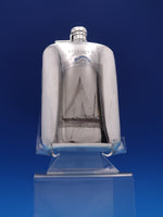 Tiffany and Co Sterling Silver Flask with Sailboat 1 Pint 7 1/2" (#8017)