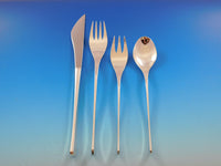 Vision by International Sterling Silver Flatware Set Service 48 Pieces Modern