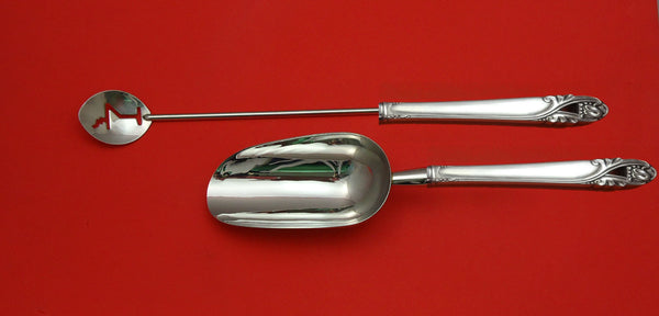 Spring Glory by International Sterling Silver Bar Set 2pc HHWS  Custom Made