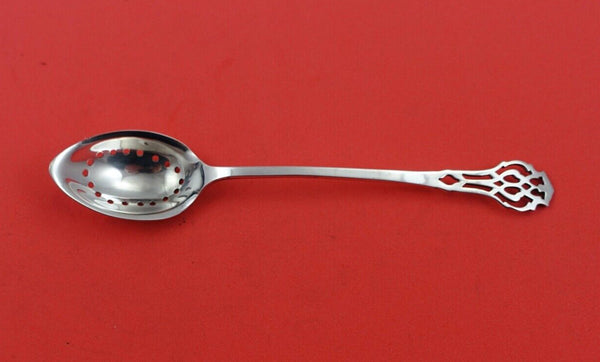 Chippendale by Lunt Sterling Silver Olive Spoon Original 6" pierced