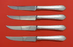 Wild Flower by Royal Crest Sterling Silver Steak Knife Set 4pc HHWS  Custom