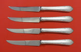 Wild Flower by Royal Crest Sterling Silver Steak Knife Set 4pc HHWS  Custom