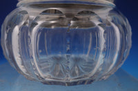 Art Nouveau by Mauser Sterling Silver Cut Crystal Dresser Jar with Putti (#7254)