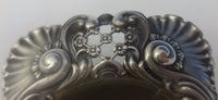 Dresden by Whiting Sterling Silver Nut Dish w/Ball Feet & Pcd Lattice (#0359)