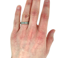 Platinum 1/2ct Genuine Natural Diamond Ring Wedding Band (#J4937)