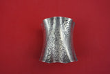 Pattern Unknown By Shiebler Sterling Napkin Ring  #192 BC flowers 2 1/4" x 2"