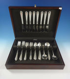 Wild Flower by Royal Crest Sterling Silver Flatware Set Service 41 Pieces
