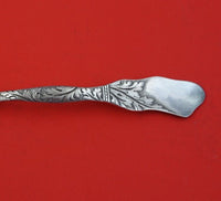 Acanthus by Shiebler Sterling Silver Berry Spoon Gold Washed 9 1/2" Serving