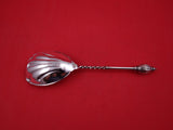Number 389 by Gorham Sterling Silver Berry Spoon Fluted BC bowl 8 7/8"