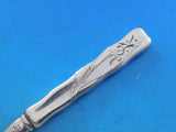 Lap Over Edge Acid Etched by Tiffany Sterling Fruit Fork HHAS w/ Mushrooms 7"