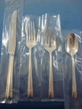 Chapel Bells by Alvin Sterling Silver Flatware Set For 8 Service 32 Pieces