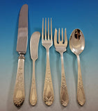 Betsy Patterson Engraved by Stieff Sterling Silver Flatware Set Service 67 pcs