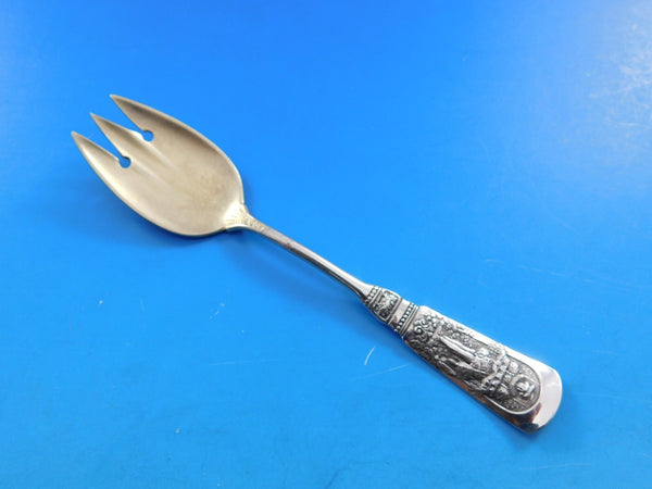 Fontainebleau by Gorham Sterling Silver Ice Cream Fork Gold Washed 5" Original